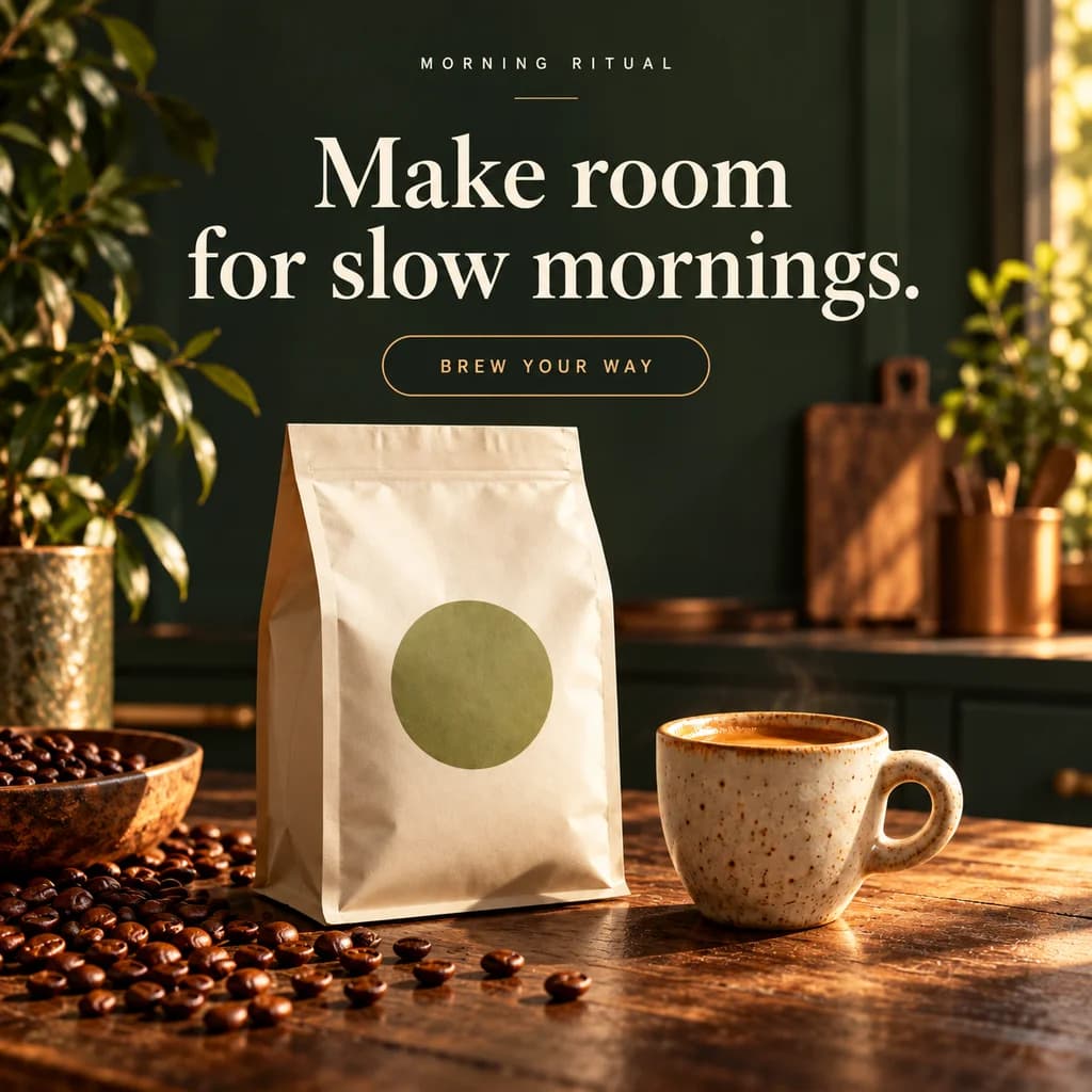 Morning Ritual 精品咖啡: 原始方案